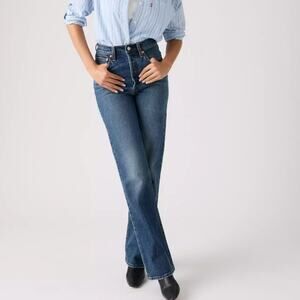 Levi's SZ 29 Ribcage Full Length Straight Leg Levi Style: 79078-0016 32" Inseam